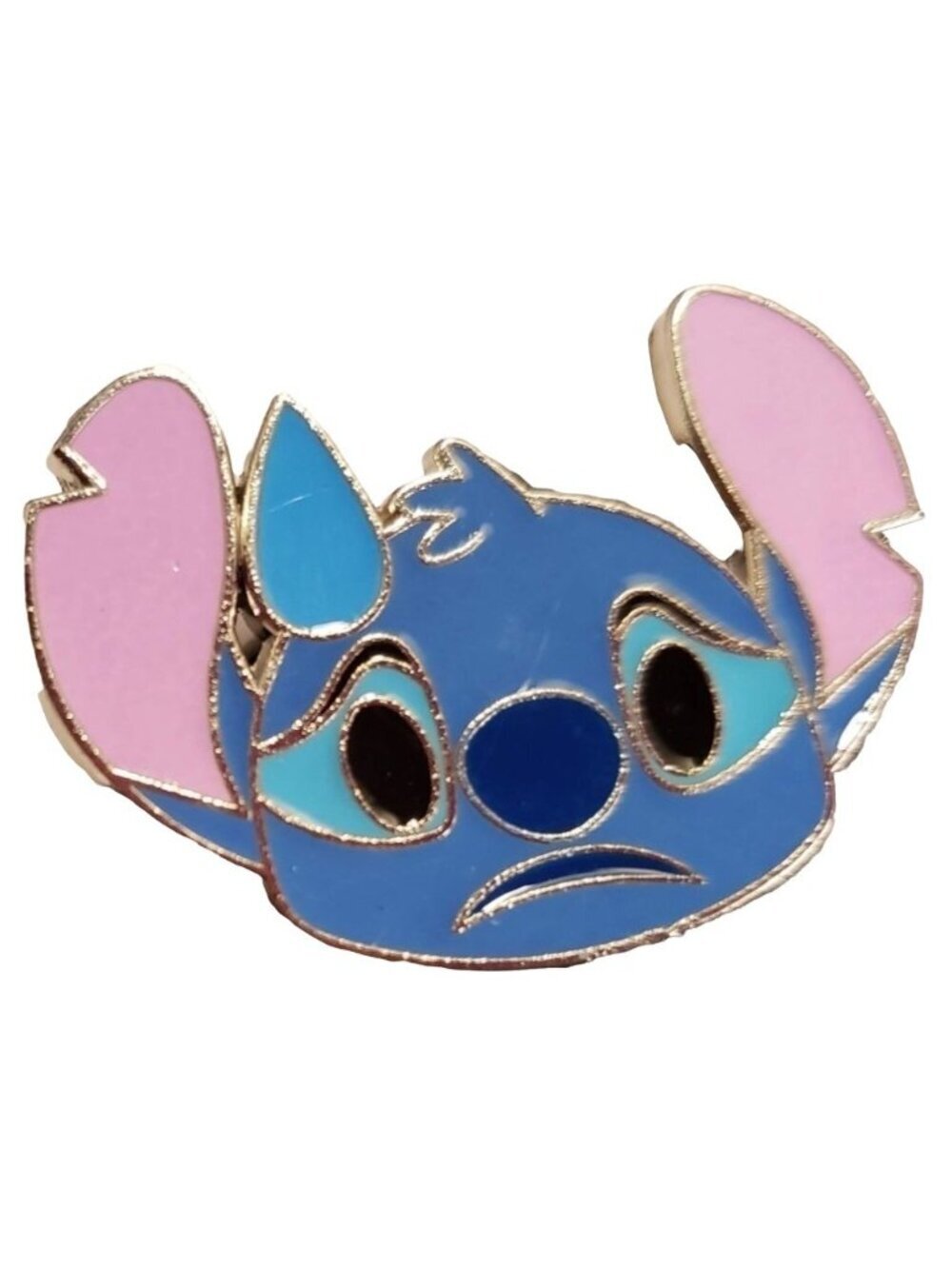 Disney Stitch Emoji Trading Pin Sad Brooch Lapel Pin Badge Accessories Jewelry